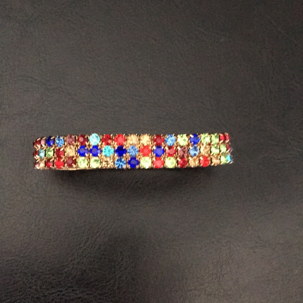 New Nicole Miller Multi Color Stretch Bracelet